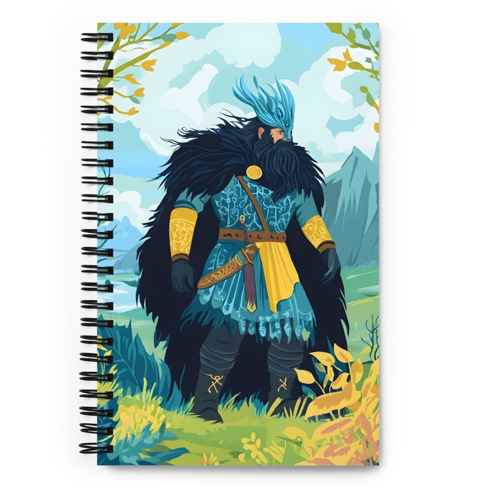 The Majestic Guardian | Spiral Notebook