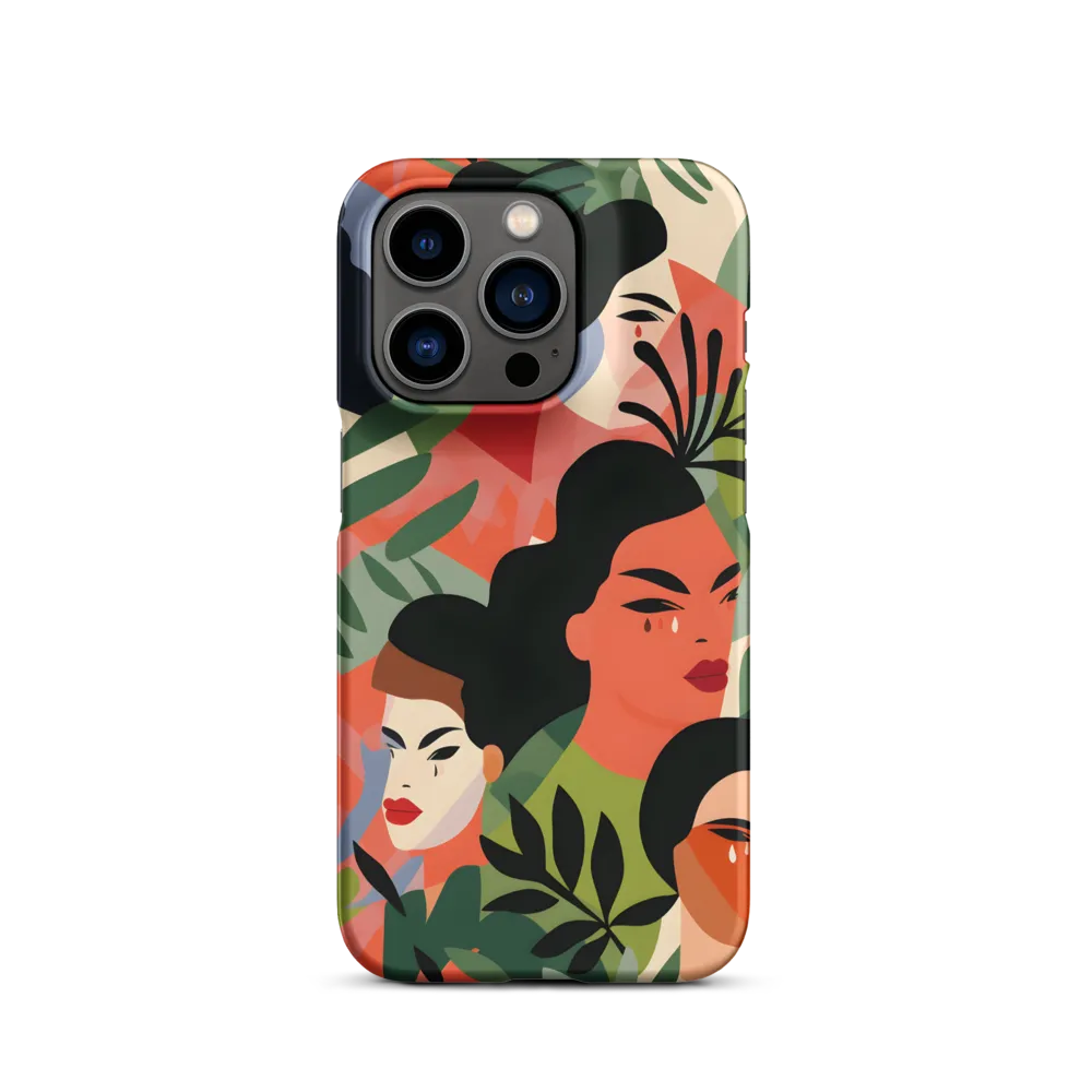 Harmony of Nature and Femininity | Phone Case |  14 Pro | Snap Case | Matte