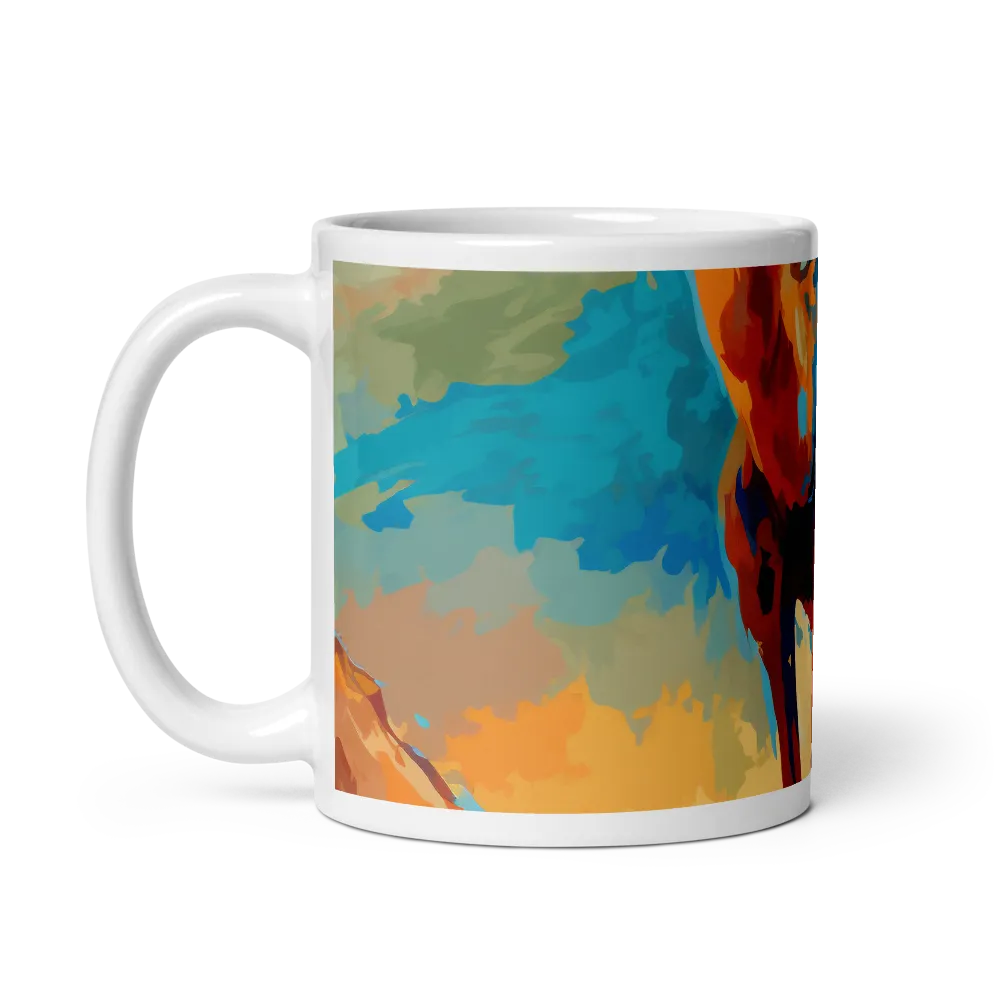 Desert Dreams in Color | Mug with White inside | 11 oz