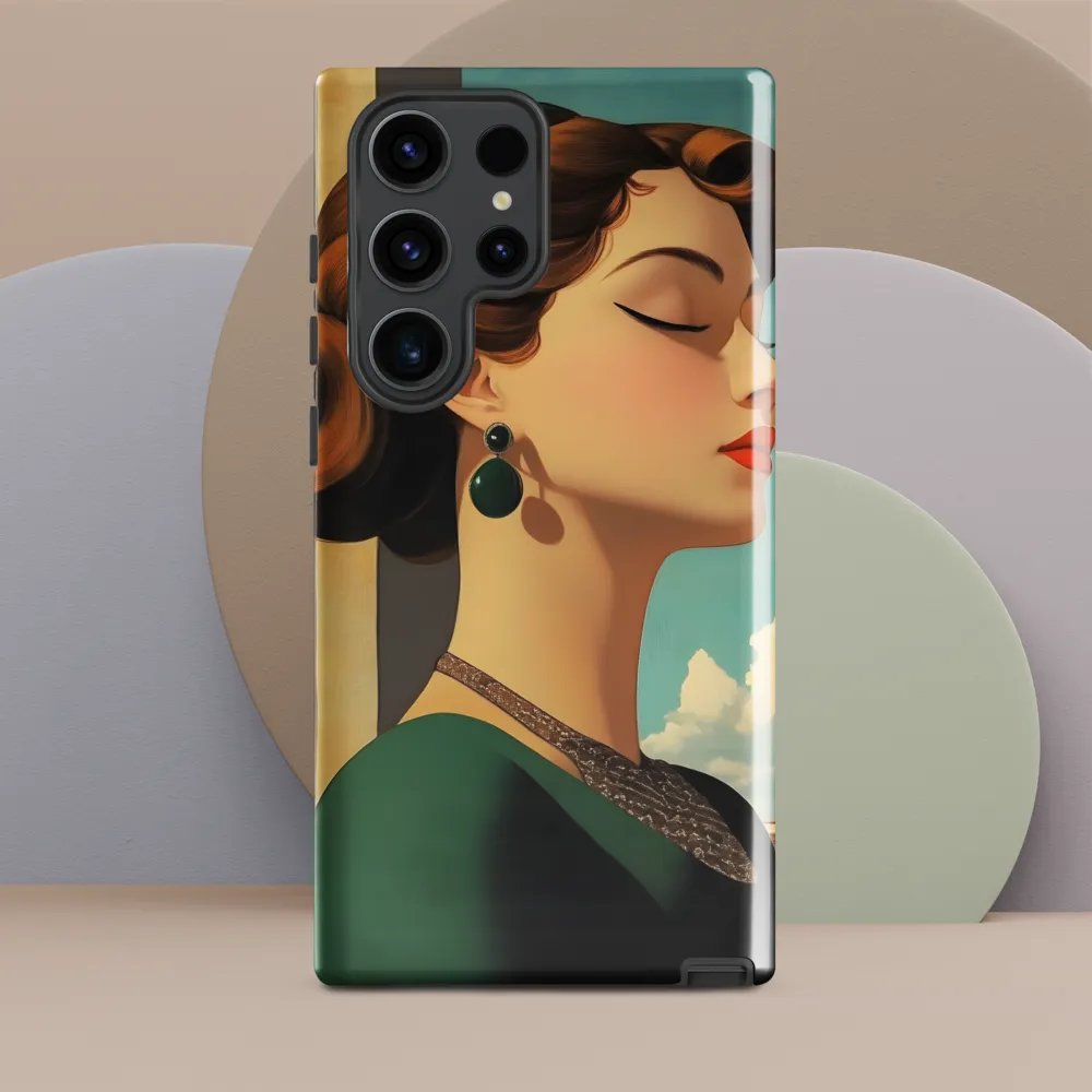 Elegance in Art Deco: A Portrait of Grace