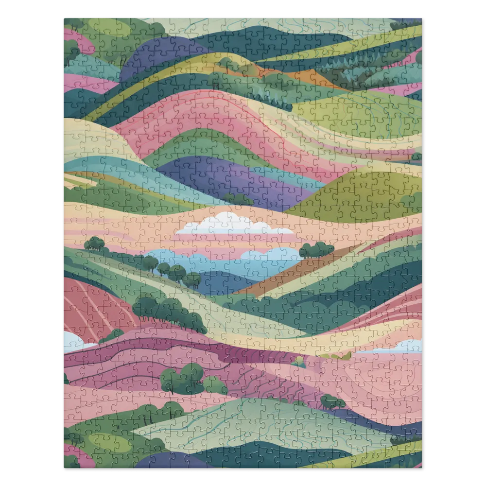 Harmonious Hills | Jigsaw Puzzle | 520 pieces