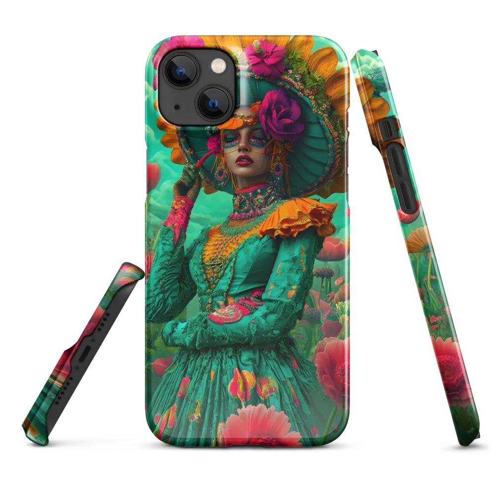 The Blooming Spectacle | Phone Case |  14 Plus | Snap Case | Glossy