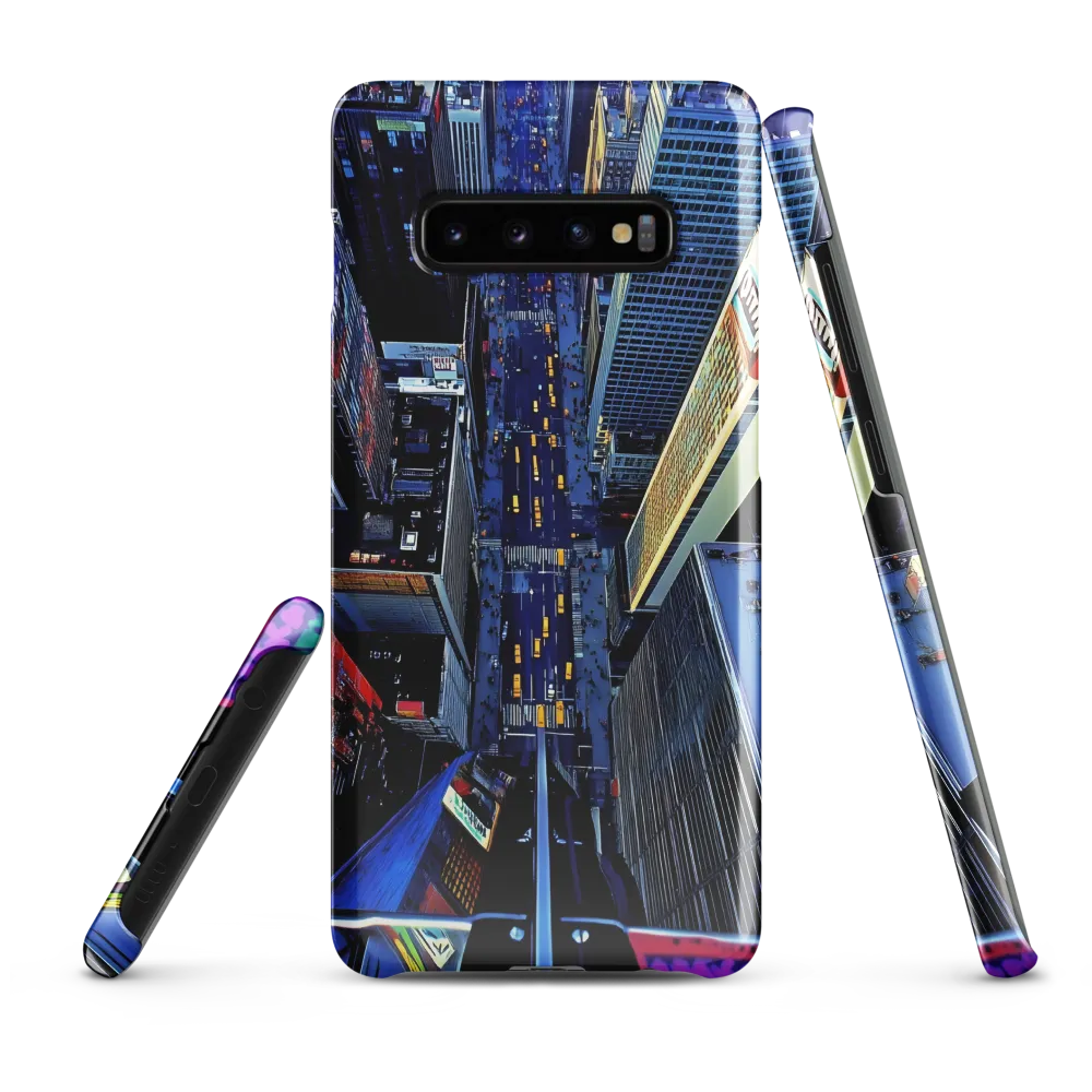 Urban Energies: Aerial View of the City | Phone Case |  S10 Plus | Snap Case | Glossy