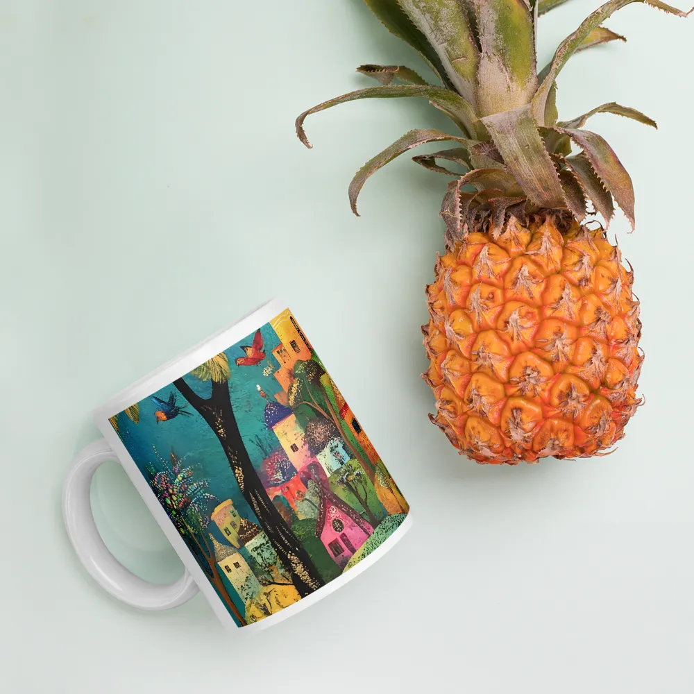 Whimsical Village Harmony | Mugs | Multiple Sizes & Colors