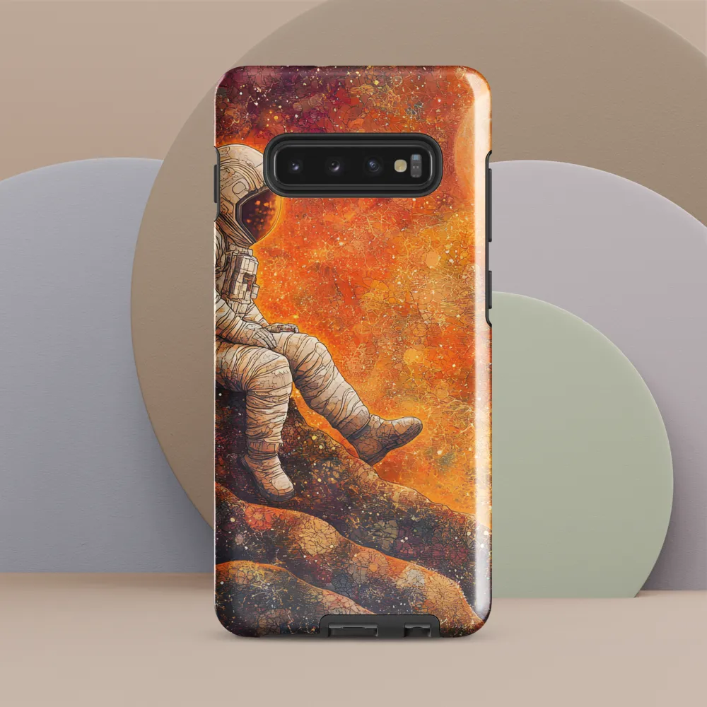 A Cosmic Solitude | Phone Case |  S10 Plus | Tough Case | Glossy