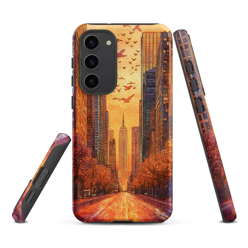 Urban Serenity at Dusk