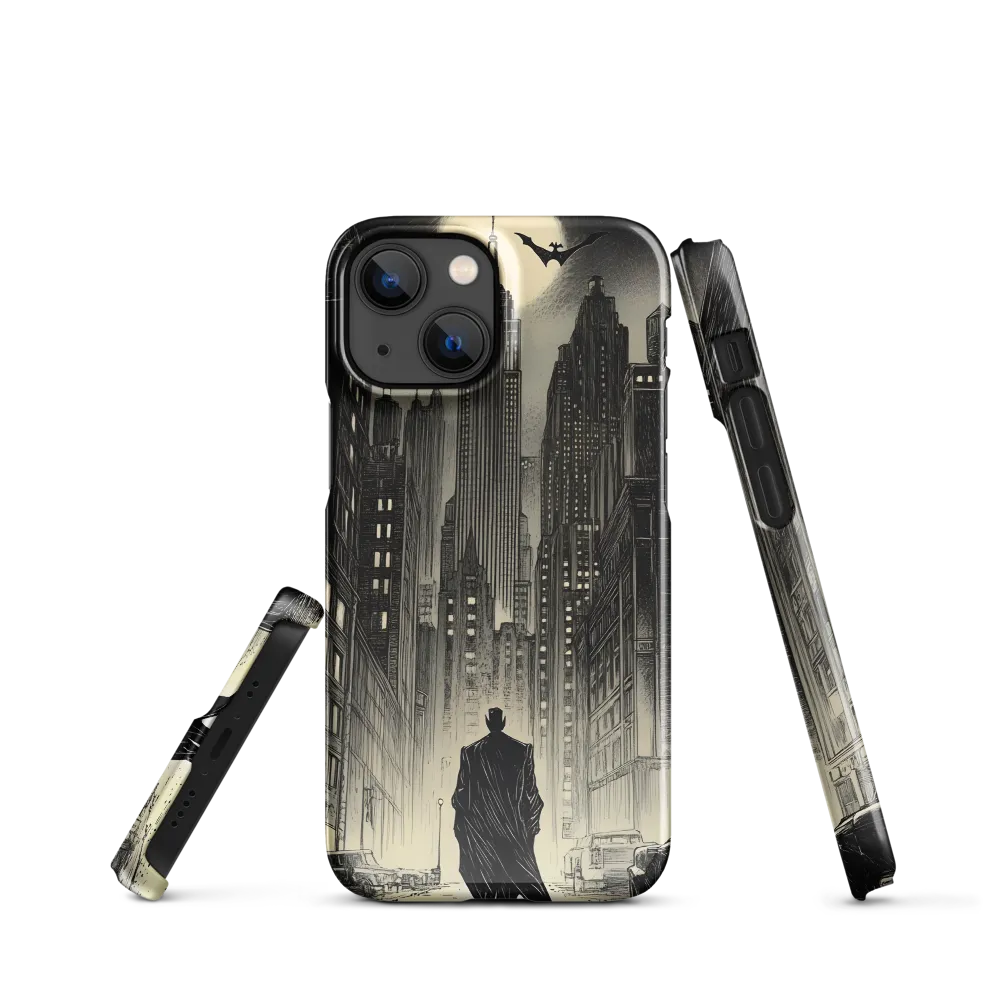 Shadows of the Gotham Night | Phone Case |  13 Mini | Snap Case | Glossy