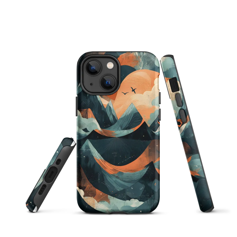 Ethereal Mountain Dreams | Phone Case |  13 mini | Tough Case | Matte