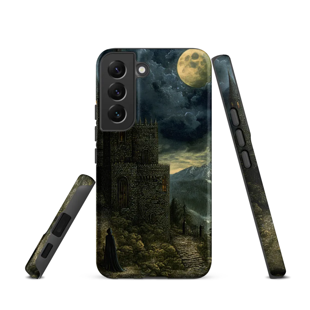 Whispers of the Moonlit Castle | Phone Case |  S22 | Tough Case | Matte