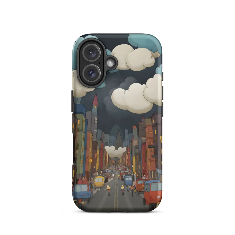 Urban Symphony: A City Awakens at Dusk | Phone Case