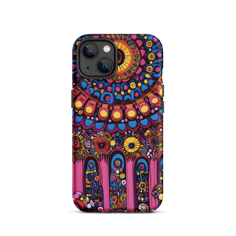 Whimsical Mandala Symphony | Phone Case |  13 | Tough Case | Matte