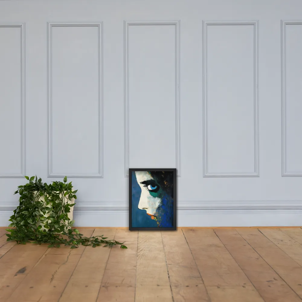 Reflections of Emotion | Poster with Black Frame | 12″×16″
