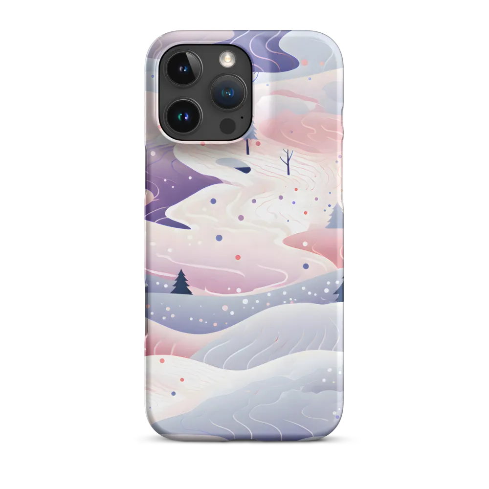 Dreamy Winter Landscape | Phone Case |  16 Pro Max | Snap Case | Matte
