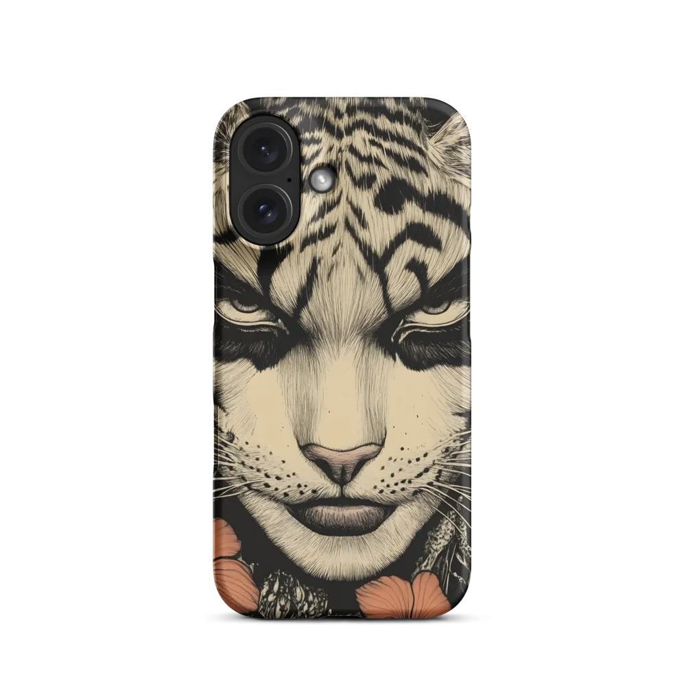 Feline Majesty: The Human-Leopard Connection | Phone Case |  16 | Snap Case | Matte