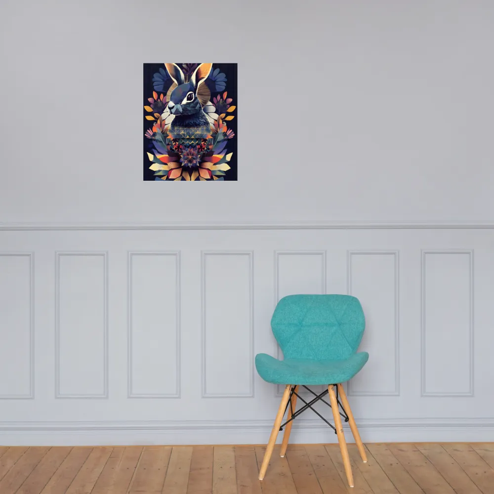 Ethereal Bunny: A Geometric Wonderland