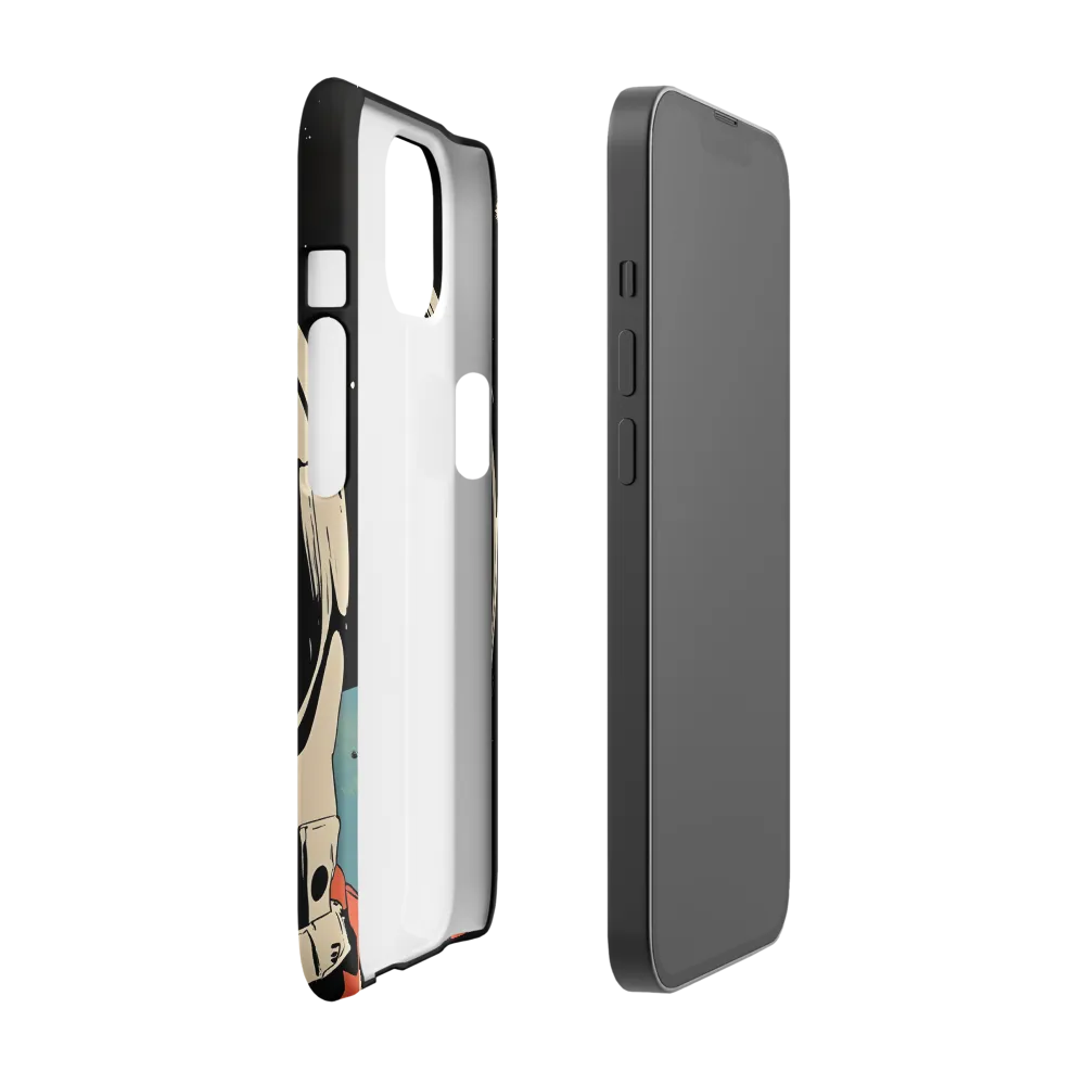 Gaze of the Astronaut | Phone Case |  13 | Snap Case | Matte