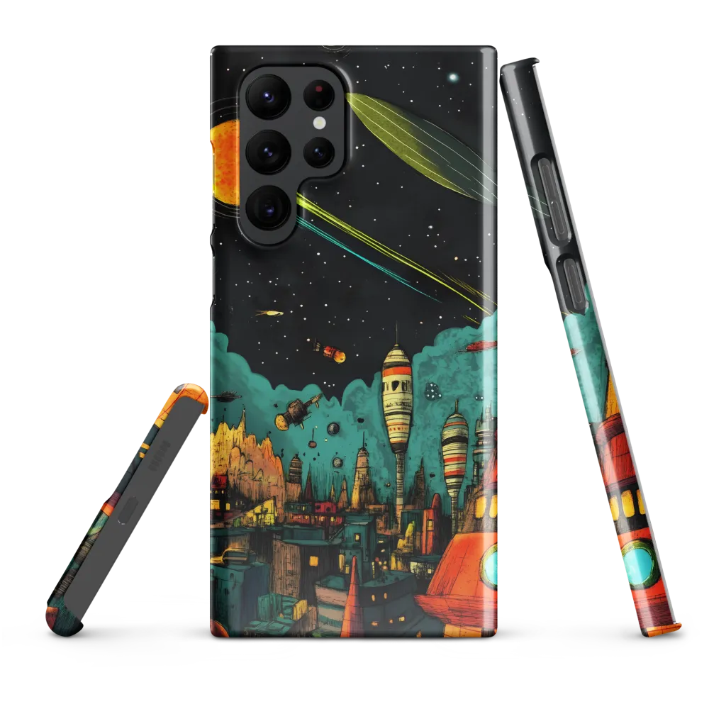 Galactic Cityscape: A Journey Through Imagination