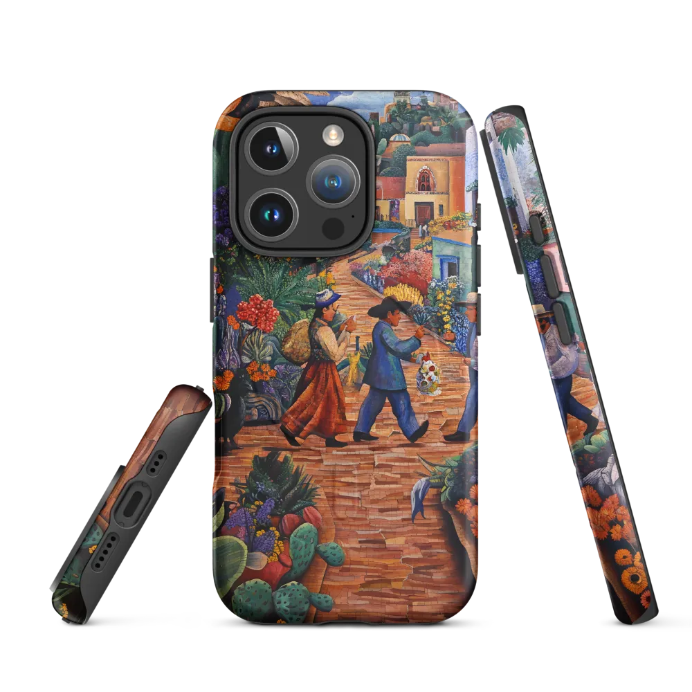 A Mosaic Journey Through Colorful Landscapes