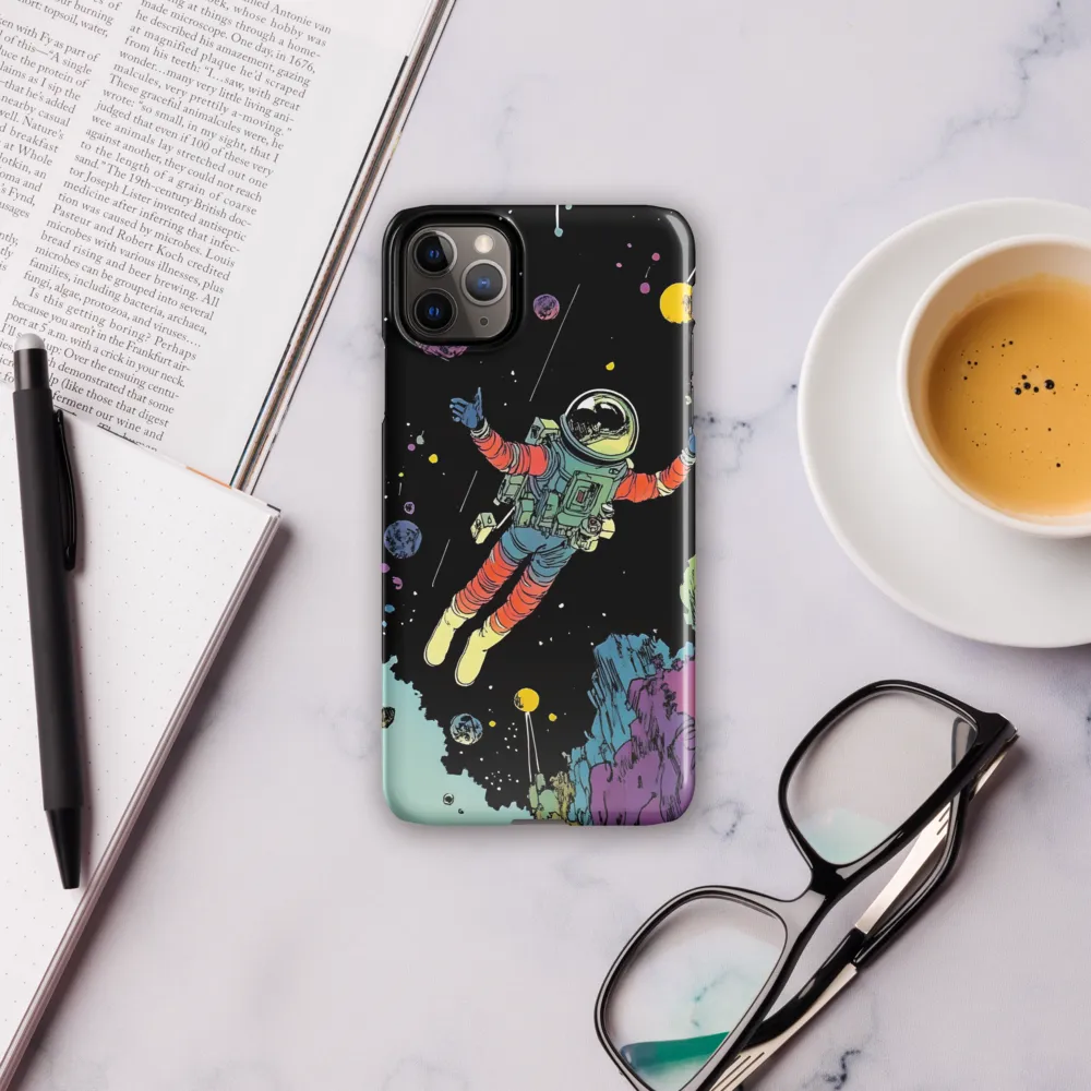 Celestial Voyage: The Astronaut's Journey | Phone Case |  11 Pro Max | Snap Case | Glossy