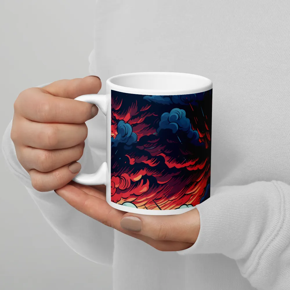 Tempestuous Skies | Mug with White inside | 11 oz