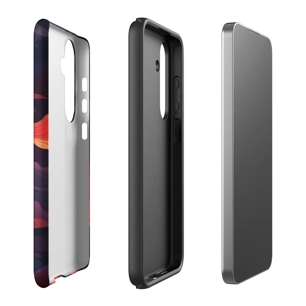 Ethereal Waves of Color | Phone Case |  S24 Plus | Tough Case | Matte