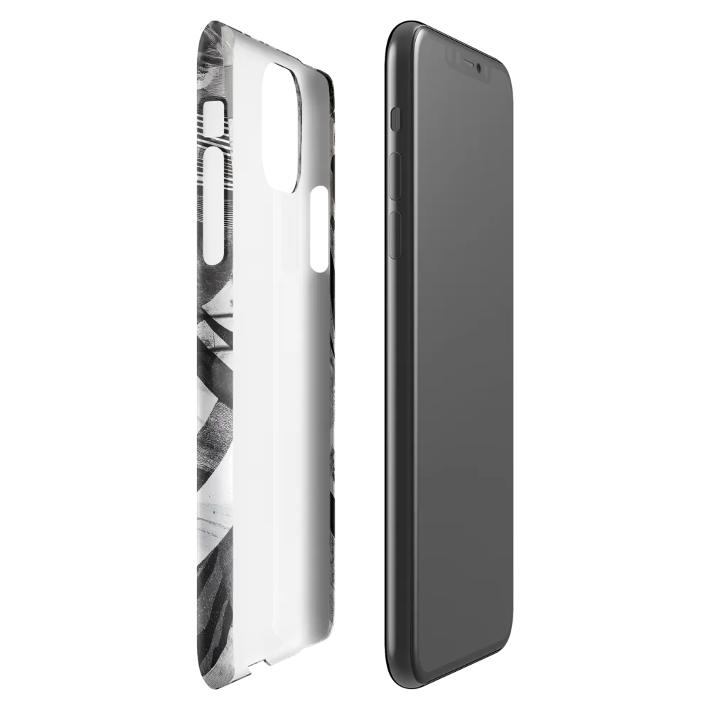 Fluidity in Monochrome | Phone Case |  11 Pro Max | Snap Case | Glossy