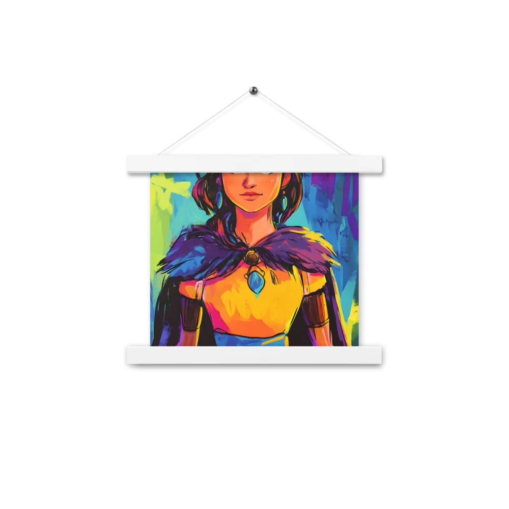 Guardian of Colors | Poster With White Wood Hanger | 10″×10″