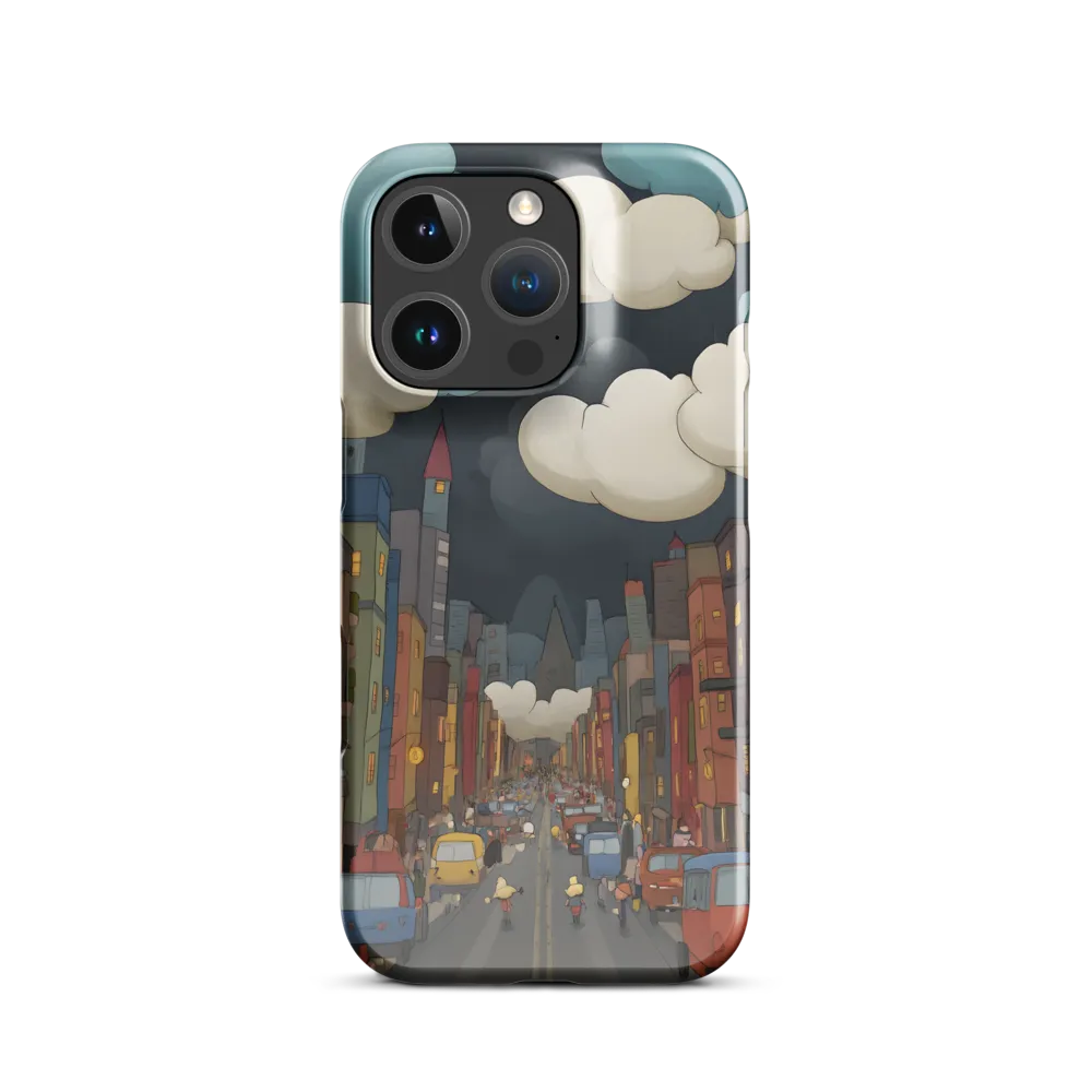 Urban Symphony: A City Awakens at Dusk | Phone Case |  16 Pro | Snap Case | Glossy