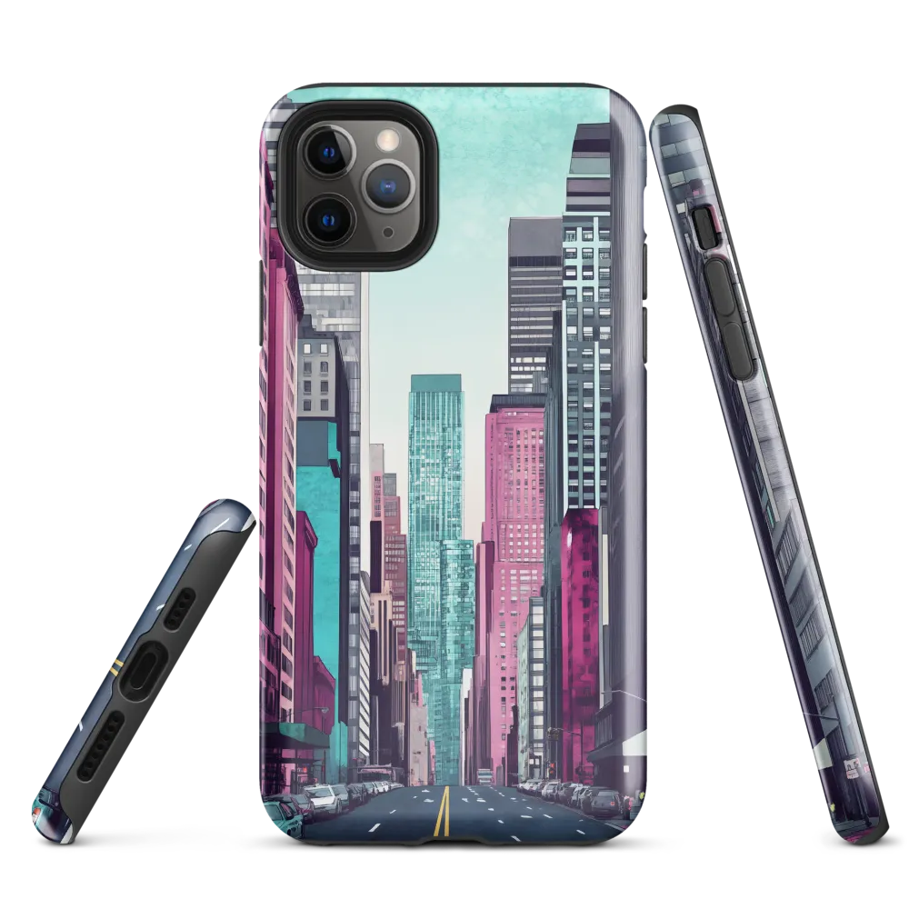 Urban Vibes: A Modern Cityscape | Phone Case |  11 Pro Max | Tough Case | Glossy