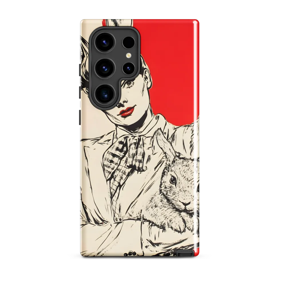 Whimsical Elegance: The Rabbit Lady