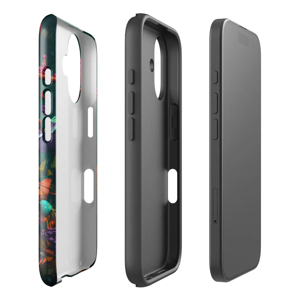 Whimsical Blossoms of the Enchanted Forest | Phone Case |  16 | Tough Case | Glossy