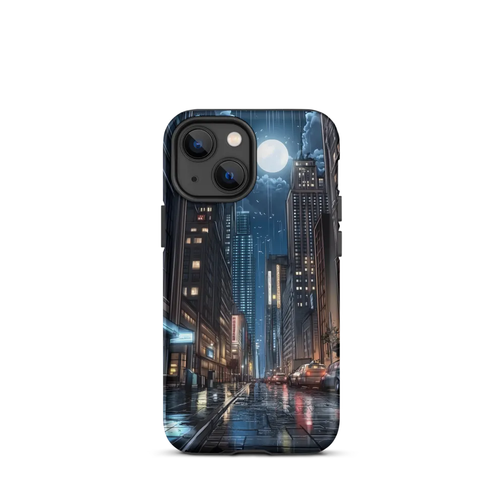 Moonlit Urban Serenity