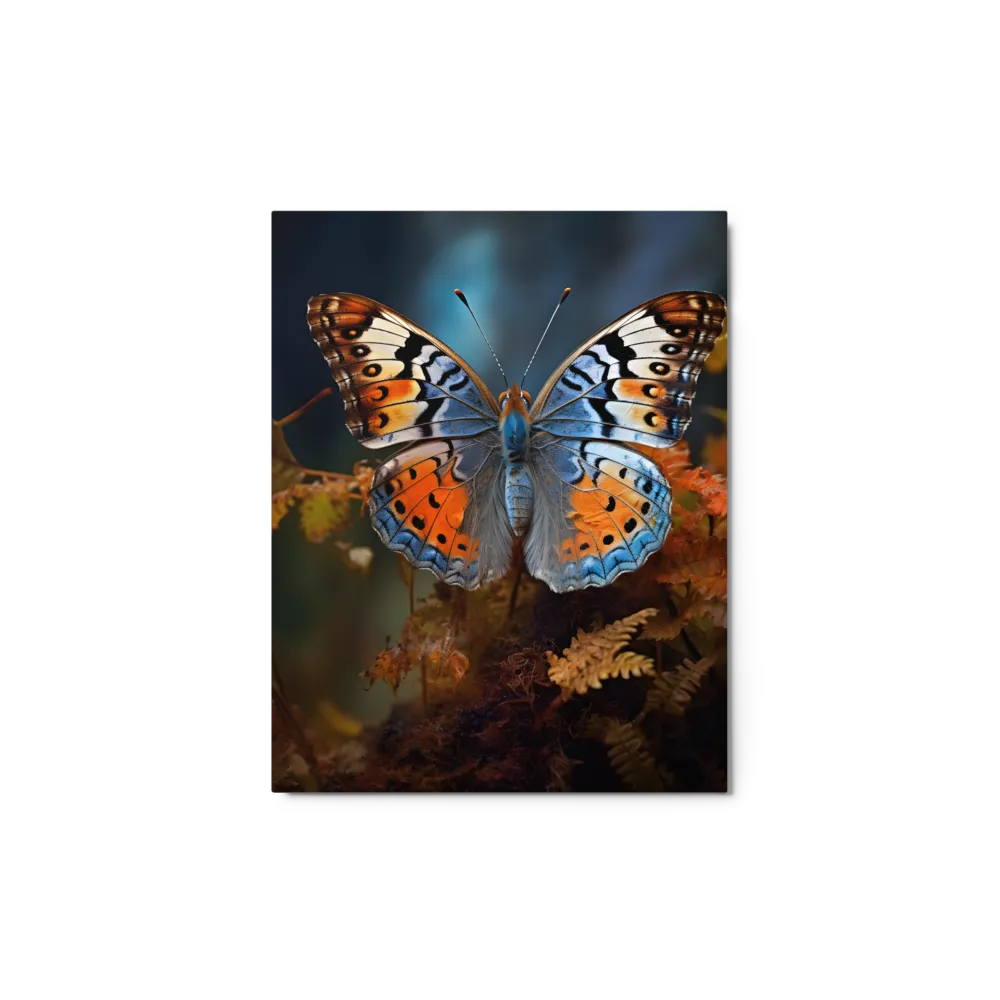 Harmony in Color: The Butterfly | Metal Print | 11″×14″