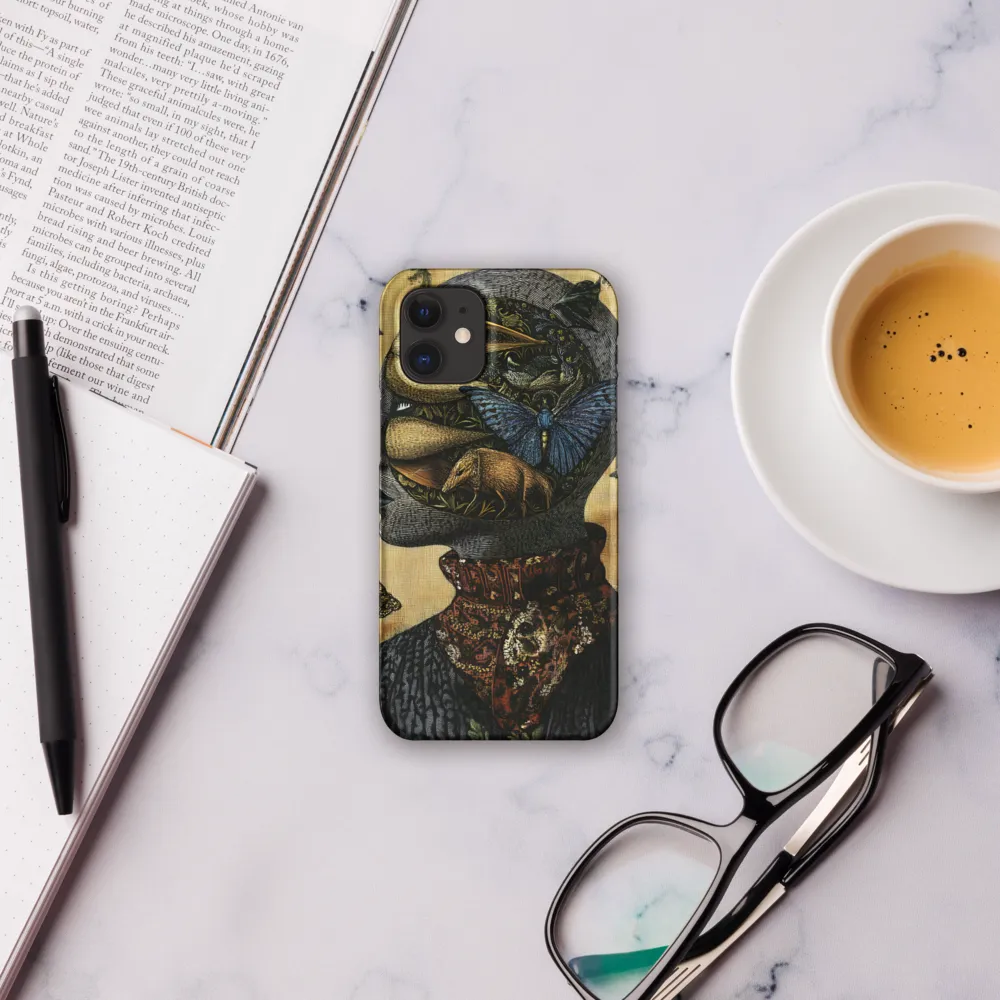 Nature's Reflection | Phone Case |  12 Mini | Snap Case | Matte