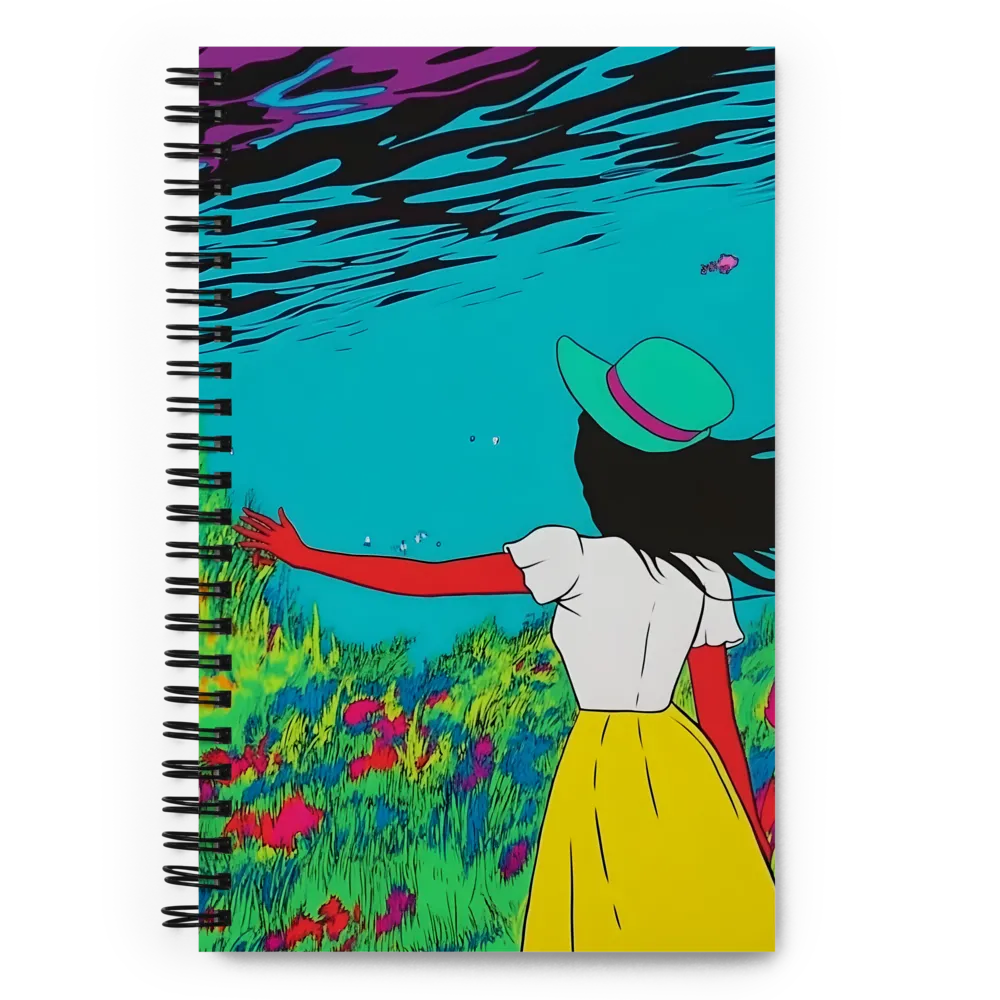 Whimsical Encounter | Spiral Notebook