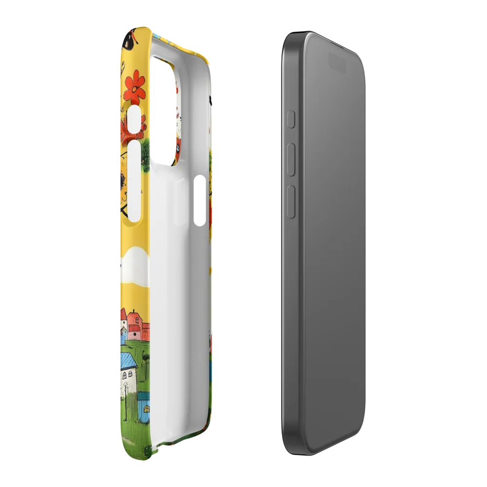 Whimsical Blooms of Life | Phone Case |  15 Pro | Snap Case | Matte