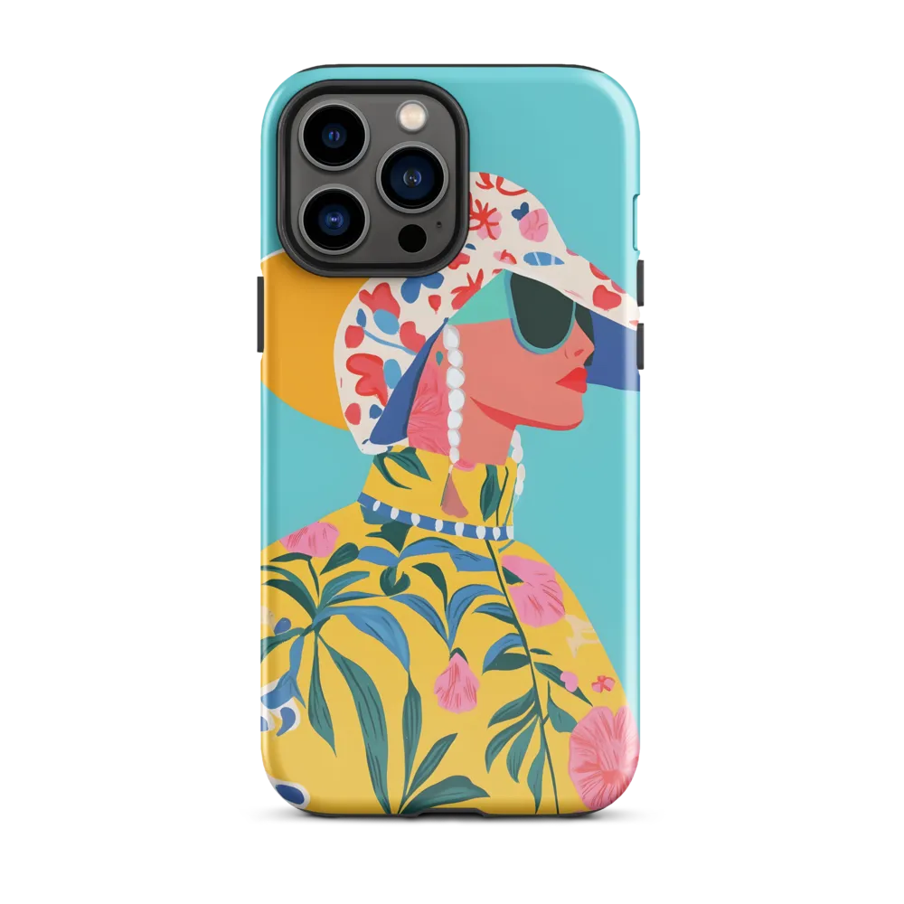 Tropical Confidence: A Fashion Portrait