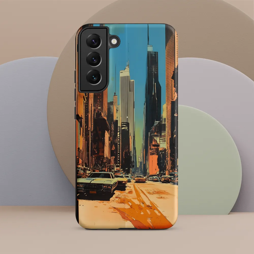 Urban Symphony: A Journey Through Skyscrapers | Phone Case |  S22 Plus | Tough Case | Matte