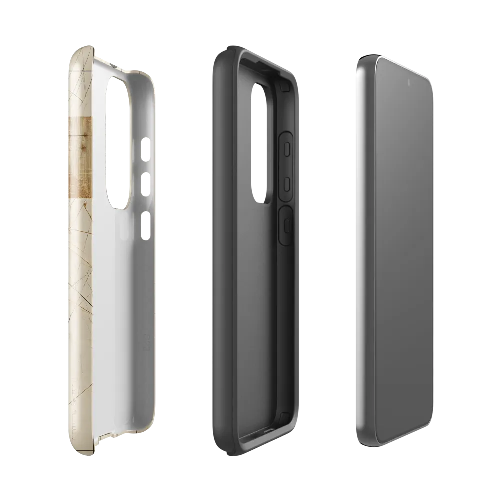 Elegance in Lines | Phone Case |  S23 | Tough Case | Glossy