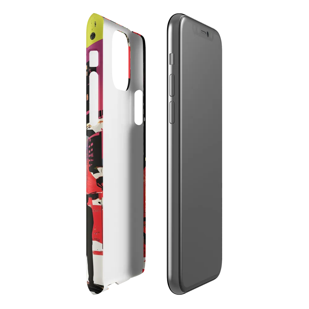 Urban Echoes: A Futuristic Reverie | Phone Case |  11 Pro | Snap Case | Matte