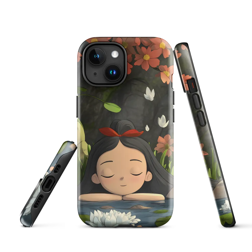 Tranquility by the Waterside | Phone Case |  15 | Tough Case | Glossy