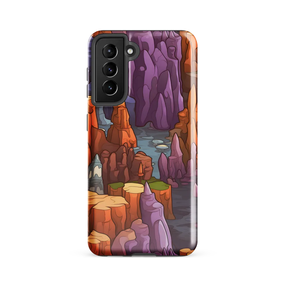 Vibrant Rockscape: A Digital Odyssey