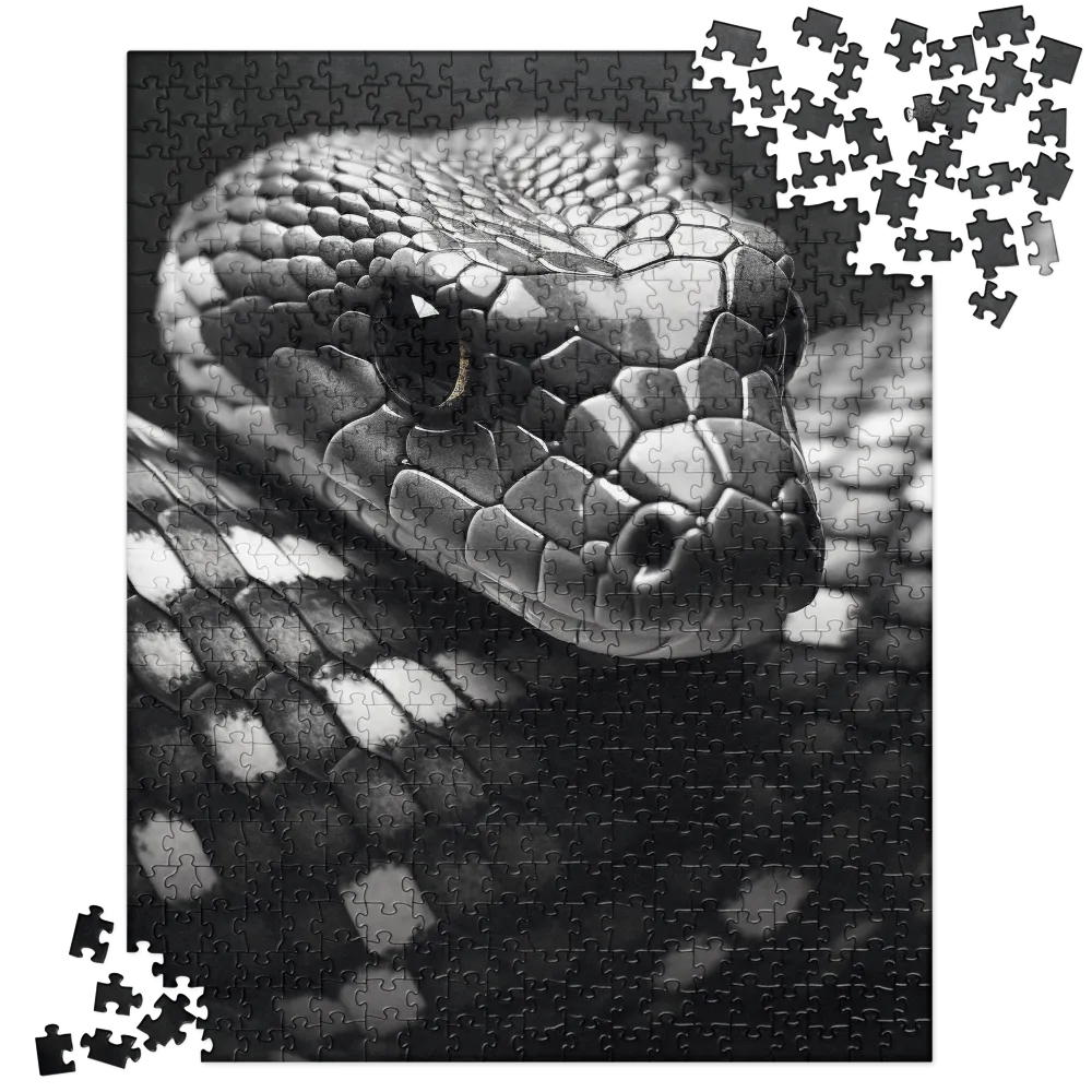 Enigmatic Elegance of the Serpent | Jigsaw Puzzle | 520 pieces