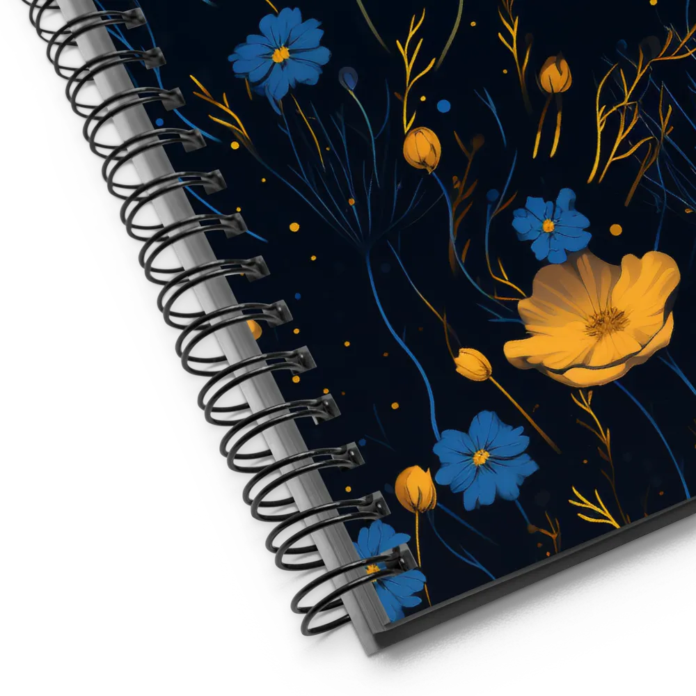 Nocturnal Blossoms | Spiral Notebook