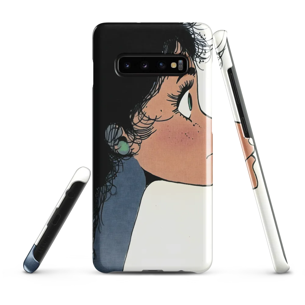 Whispers of Contemplation | Phone Case |  S10 Plus | Snap Case | Glossy