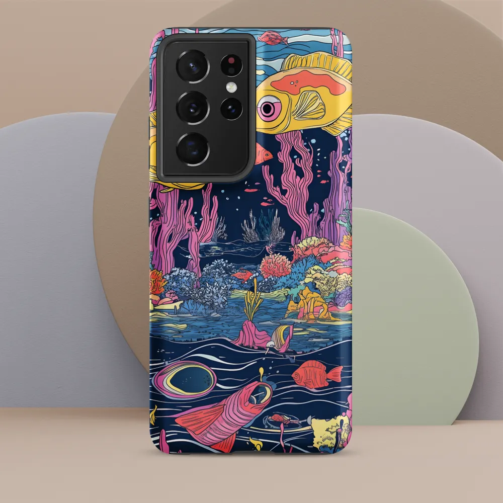 Underwater Dreamscape: A Playful Encounter