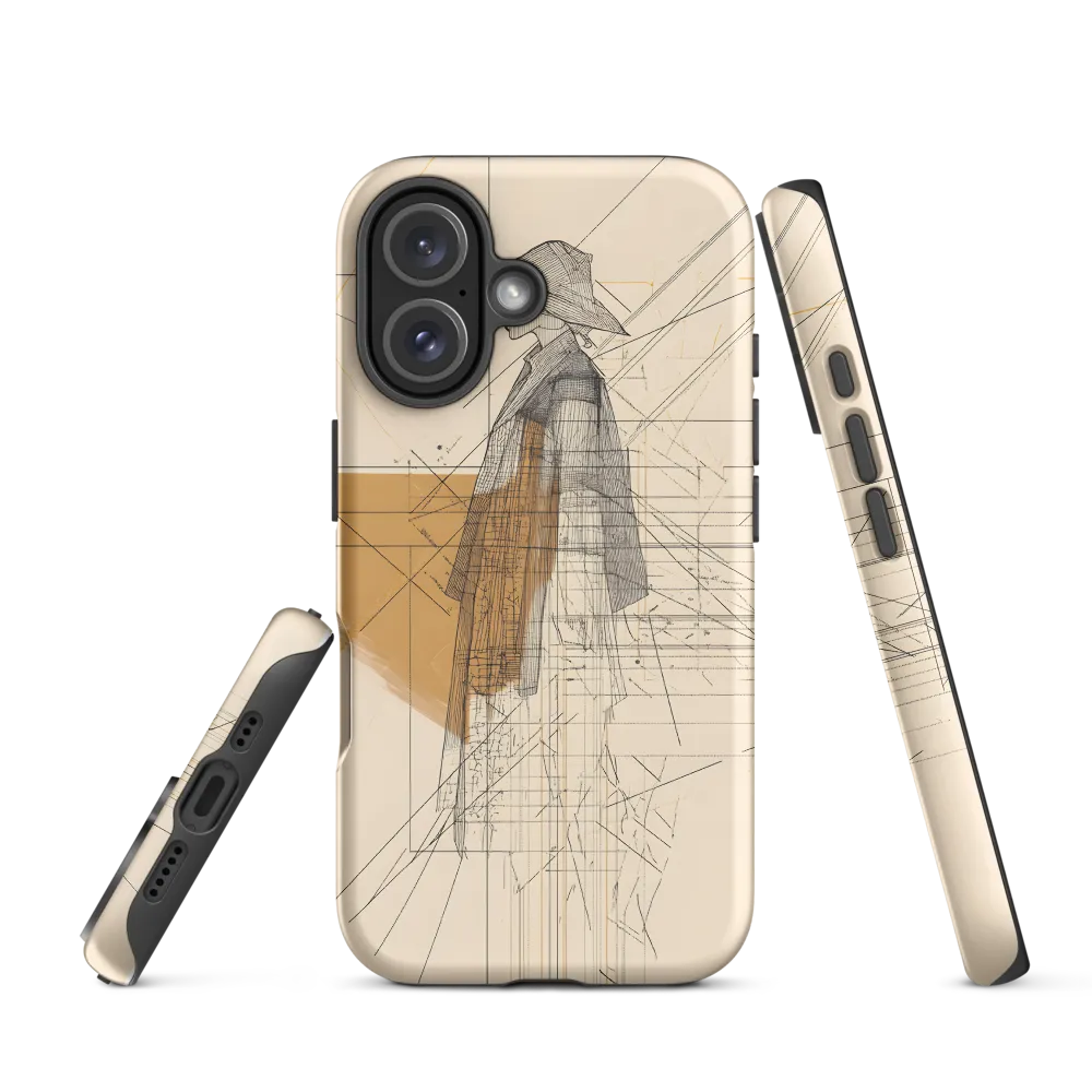 Abstract Profile: A Minimalist Exploration | Phone Case |  16 | Tough Case | Matte