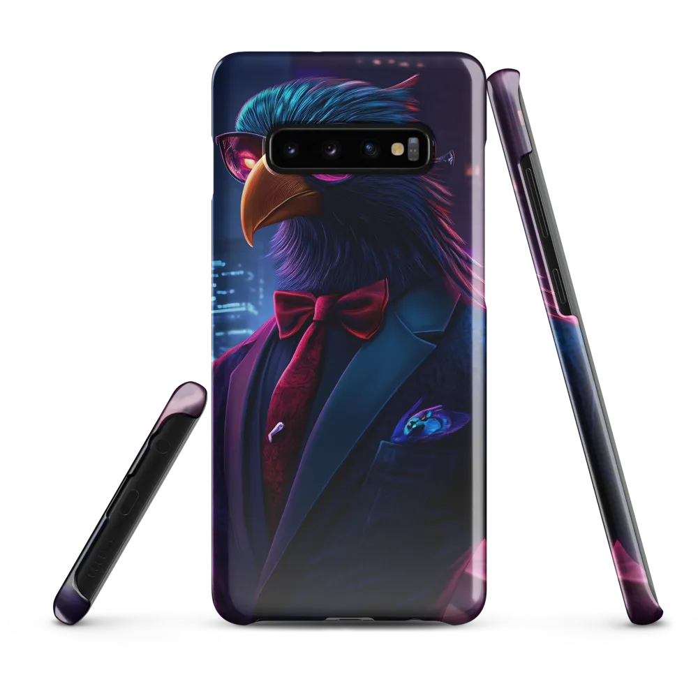 The Dapper Avian | Phone Case |  S10 Plus | Snap Case | Glossy