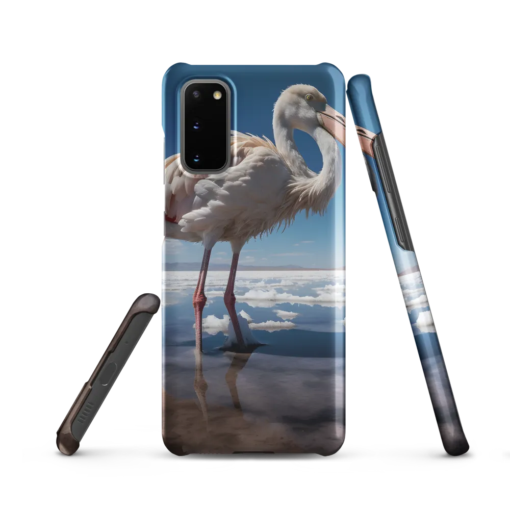 Graceful Solitude of a Flamingo