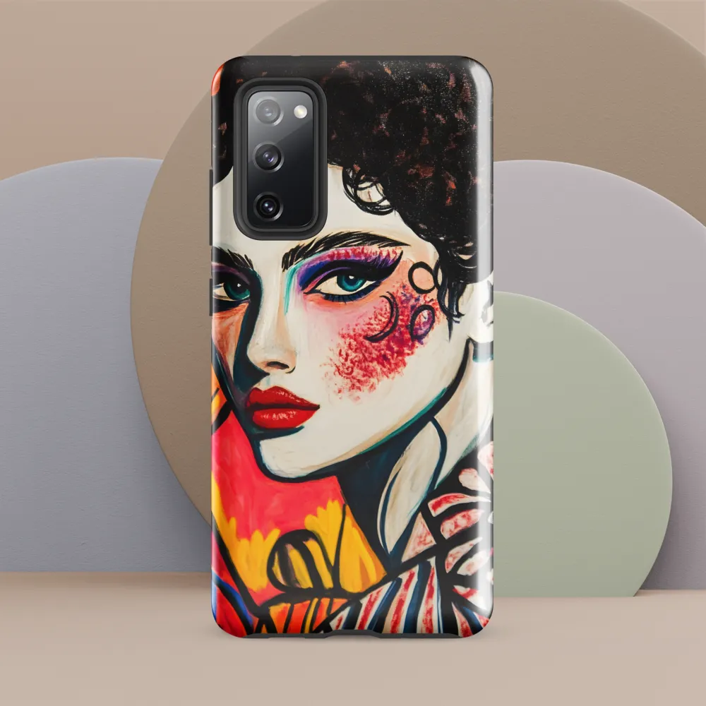 Eloquent Gaze | Phone Case |  S20 FE | Tough Case | Glossy